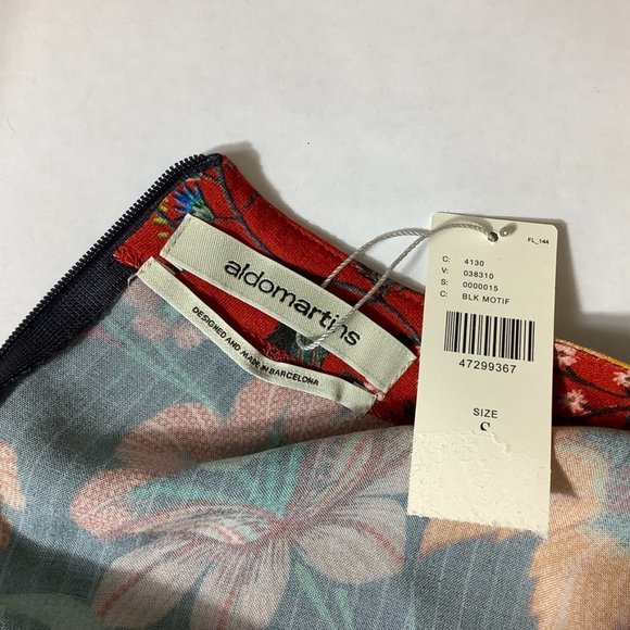 Anthropologie Aldomartins Long Sleeve Millefleur Floral Viscose Dress NWT - Picture 6 of 8